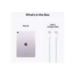 Apple 11-inch iPad Air Wi-Fi - Tablette - 256 Go - 11" IPS (2360 x 1640) - violet (MUWK3NF/A)_2
