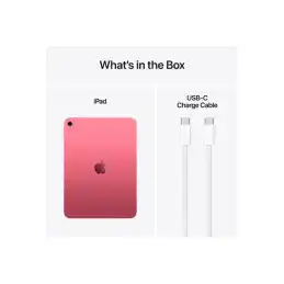 Apple iPad A16 Wi-Fi - Tablette - 256 Go - 11" IPS (2360 x 1640) - rose (MD4P4TY/A)_4