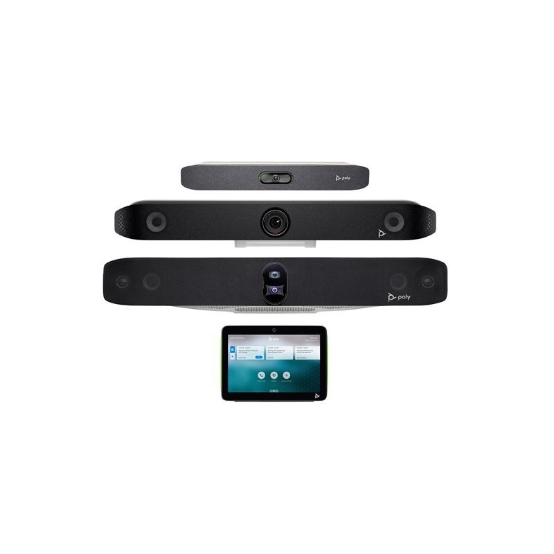 HP Poly Studio X72 - Barre vidéo tout-en-un (barre vidéo, contrôleur tactile Poly TC10) - certifié ... (A4MA7AAUUZ)_1